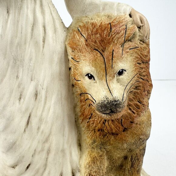 VTG Walnut Ridge Collectibles Gossamer Wings “Lydia” Angel 1996 10” Sheep Lion - Picture 3 of 13